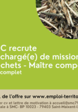 OFFRE D’EMPLOI : Chargé de mission biodéchets – Maître composteur